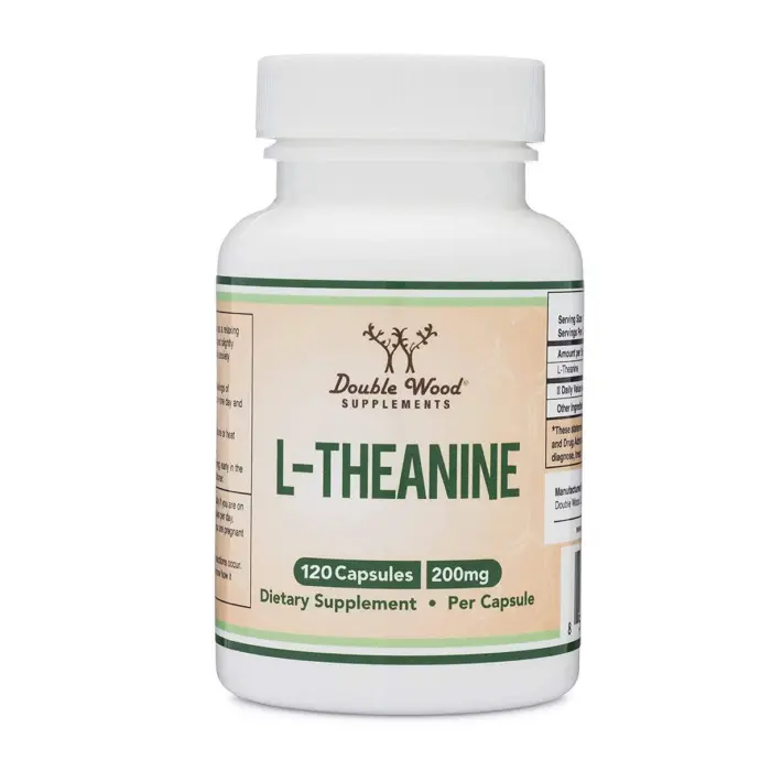 Double Wood L-Theanine 200mg – 120 Capsules