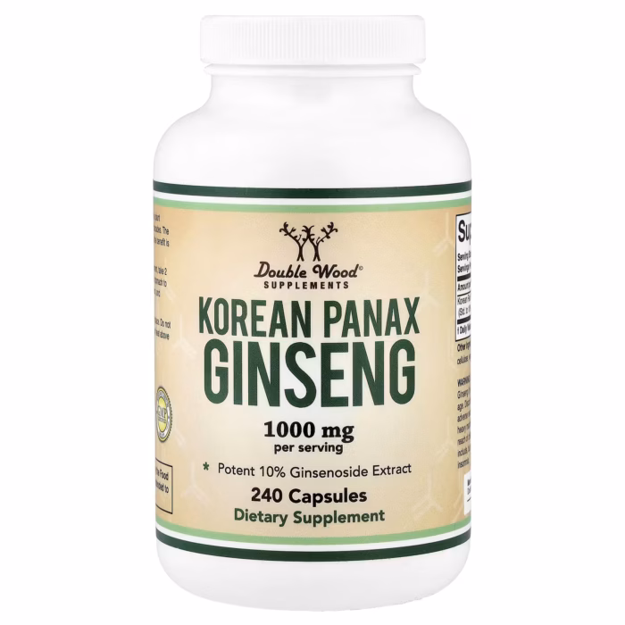 DWS Korean Panax Ginseng 1000 mg 240 capsules
