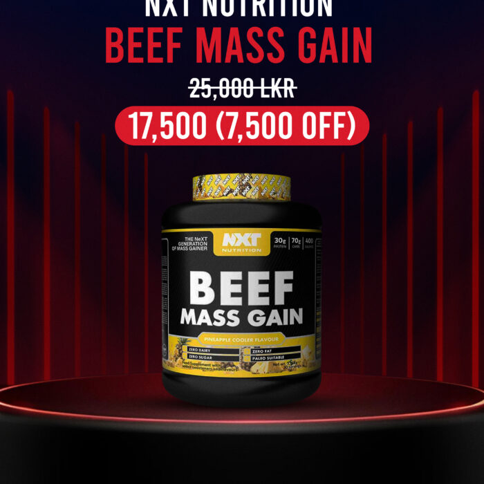 Nxt Nutrition Beef Mass Gain 3.15kg